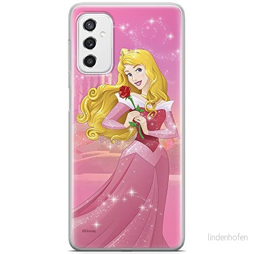ERT GROUP mobiltelefonfodral för Samsung M52 5G originalt och officiellt licensierat Disney mönster Aurora 001 optimalt anpassad till formen på mobiltelefonen, fodral tillverkad av TPU plast 5904805494772