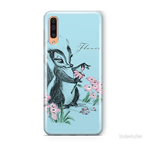 ERT GROUP mobiltelefonfodral för Samsung A50/A50s/A30s originalt och officiellt licensierat Disney mönster Flower Skunk 001 Vit anpassad till formen på mobiltelefonen, fodral tillverkad av TPU plast 5902980407037