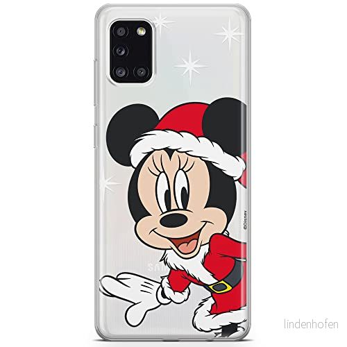 ERT GROUP mobiltelefonfodral för Samsung A31 originalt och officiellt licensierat Disney mönster Minnie 062 optimalt anpassad till formen på mobiltelefonen, gedeeltelijk transparant 5903932044416