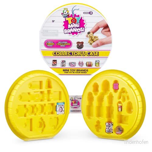 5 Surprise Toy Mini Brands serie 3 samlarpärmar med exklusiva minis 193052044167