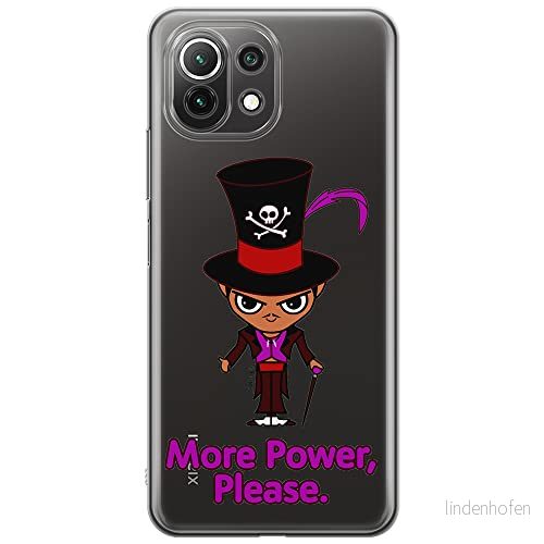 ERT GROUP mobiltelefonfodral för Xiaomi 11 LITE 4G/5G originalt och officiellt licensierat Disney mönster Dr. Facilier 001, gedeeltelijk transparant 5905131391575
