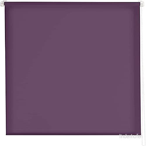 Estoralis GOVE rullgardin ljusgenomsläpplig "utan verktyg" Easyfix, tyg, mörklila, 120 x 150 cm 8432404868771
