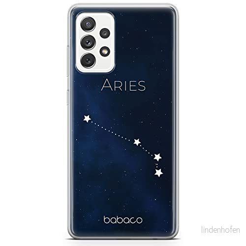 ERT GROUP mobiltelefonfodral för Samsung A33 5G originalt och officiellt licensierat Babaco mönster Zodiac Constellation 001 anpassad till formen på mobiltelefonen, fodral tillverkad av TPU plast 5904805347078