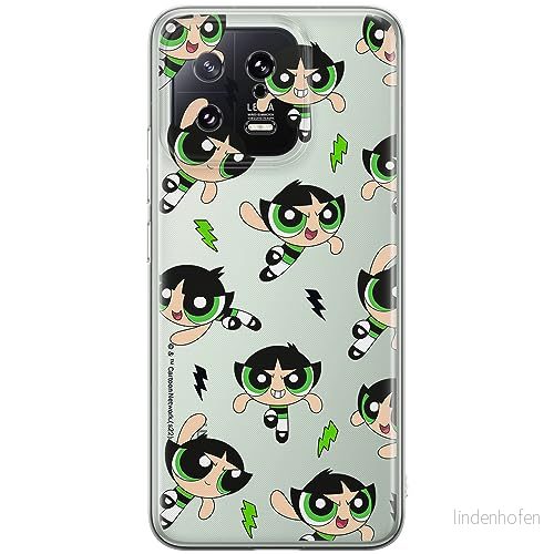 ERT GROUP mobiltelefonfodral för Xiaomi 13 originalt och officiellt licensierat The Powerpuff Girls mönster 009 anpassad till formen på mobiltelefonen, gedeeltelijk transparant 5905511959401