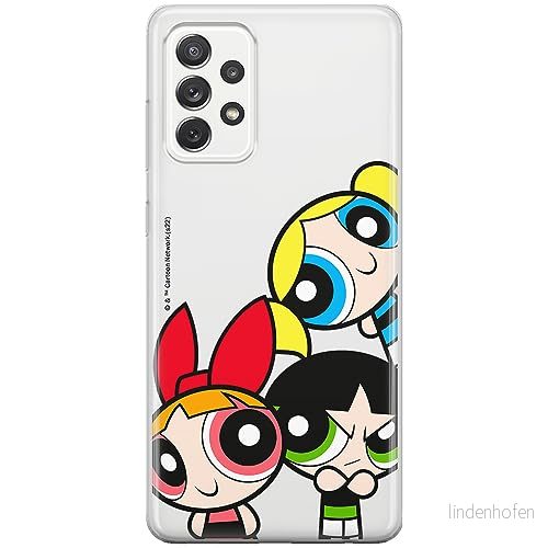 ERT GROUP mobiltelefonfodral för Samsung A73 5G originalt och officiellt licensierat The Powerpuff Girls mönster 015, gedeeltelijk transparant 5905511963897