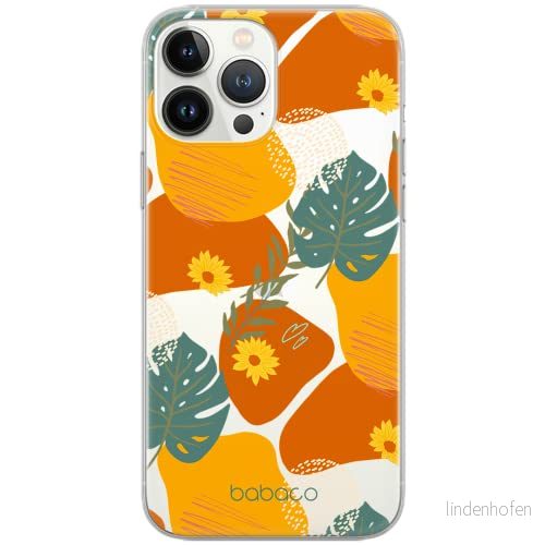 ERT GROUP mobiltelefonfodral för Apple Iphone 6/6S originalt och officiellt licensierat Babaco mönster Plants 008 Vit optimalt anpassad till formen på mobiltelefonen, gedeeltelijk transparant 5903932570298