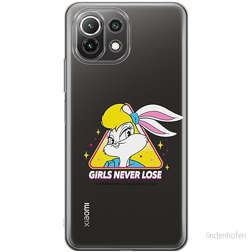 ERT GROUP mobiltelefonfodral för Xiaomi 11 LITE 4G / 5G originalt och officiellt licensierat Looney Tunes mönster Lola 008 anpassad till formen på mobiltelefonen, gedeeltelijk transparant 5905795071202