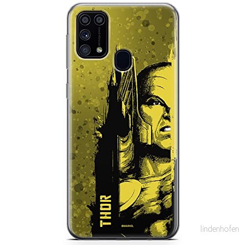 ERT GROUP mobiltelefonfodral för Samsung M31 originalt och officiellt licensierat Marvel mönster Thor 001 optimalt anpassad till formen på mobiltelefonen, fodral tillverkad av TPU plast 5904805481673