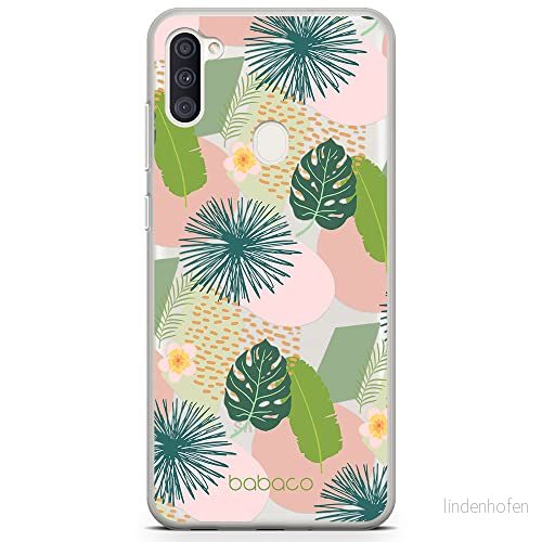 ERT GROUP mobiltelefonfodral för Samsung A03S originalt och officiellt licensierat Babaco mönster Plants 012 optimalt anpassad till formen på mobiltelefonen, gedeeltelijk transparant 5903932996166