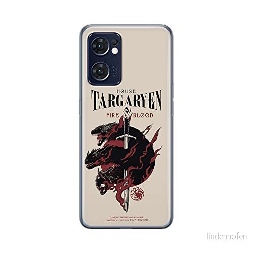 ERT GROUP mobiltelefonfodral för Oppo RENO 7 5G originalt och officiellt licensierat Game of Thrones mönster 006 optimalt anpassad till formen på mobiltelefonen, fodral tillverkad av TPU plast 5905511313456