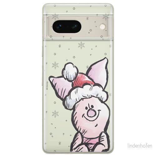 ERT GROUP mobiltelefonfodral för Google PIXEL 7 originalt och officiellt licensierat Disney mönster Winnie the Pooh & Friends 027 anpassad till formen på mobiltelefonen, gedeeltelijk transparant 5905795139889