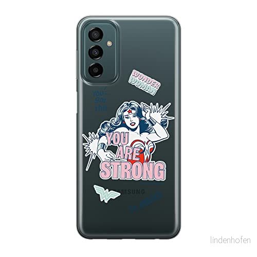 ERT GROUP mobiltelefonfodral för Samsung M13 4G/M23 5G/F23 originalt och officiellt licensierat DC mönster Wonder Woman 025 optimalt anpassad till formen på mobiltelefonen, gedeeltelijk transparant 5905511367718
