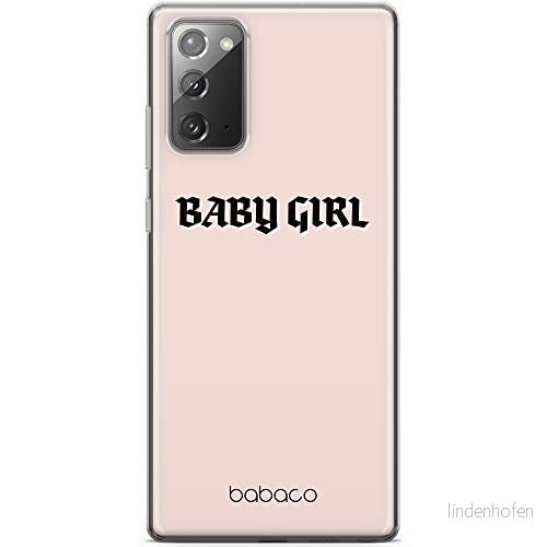 ERT GROUP mobiltelefonfodral för Samsung GALAXY NOTE 20 originalt och officiellt licensierat Babaco mönster 90's Girl 017 anpassad till formen på mobiltelefonen, fodral tillverkad av TPU plast 5903932369441