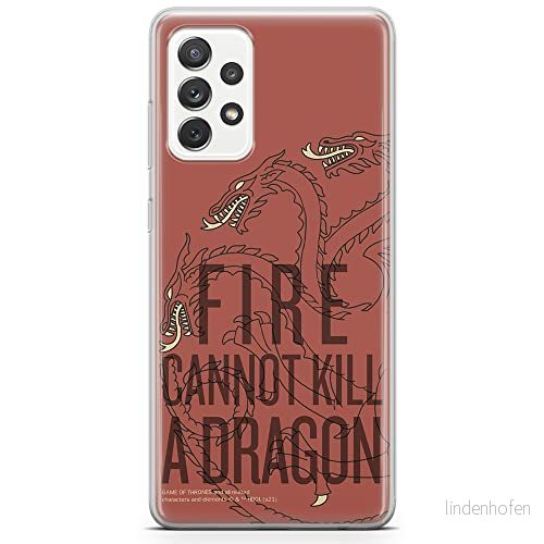 ERT GROUP mobiltelefonfodral för Samsung A73 5G originalt och officiellt licensierat Game od Thrones mönster of 015 anpassad till formen på mobiltelefonen, fodral tillverkad av TPU plast 5904805523151