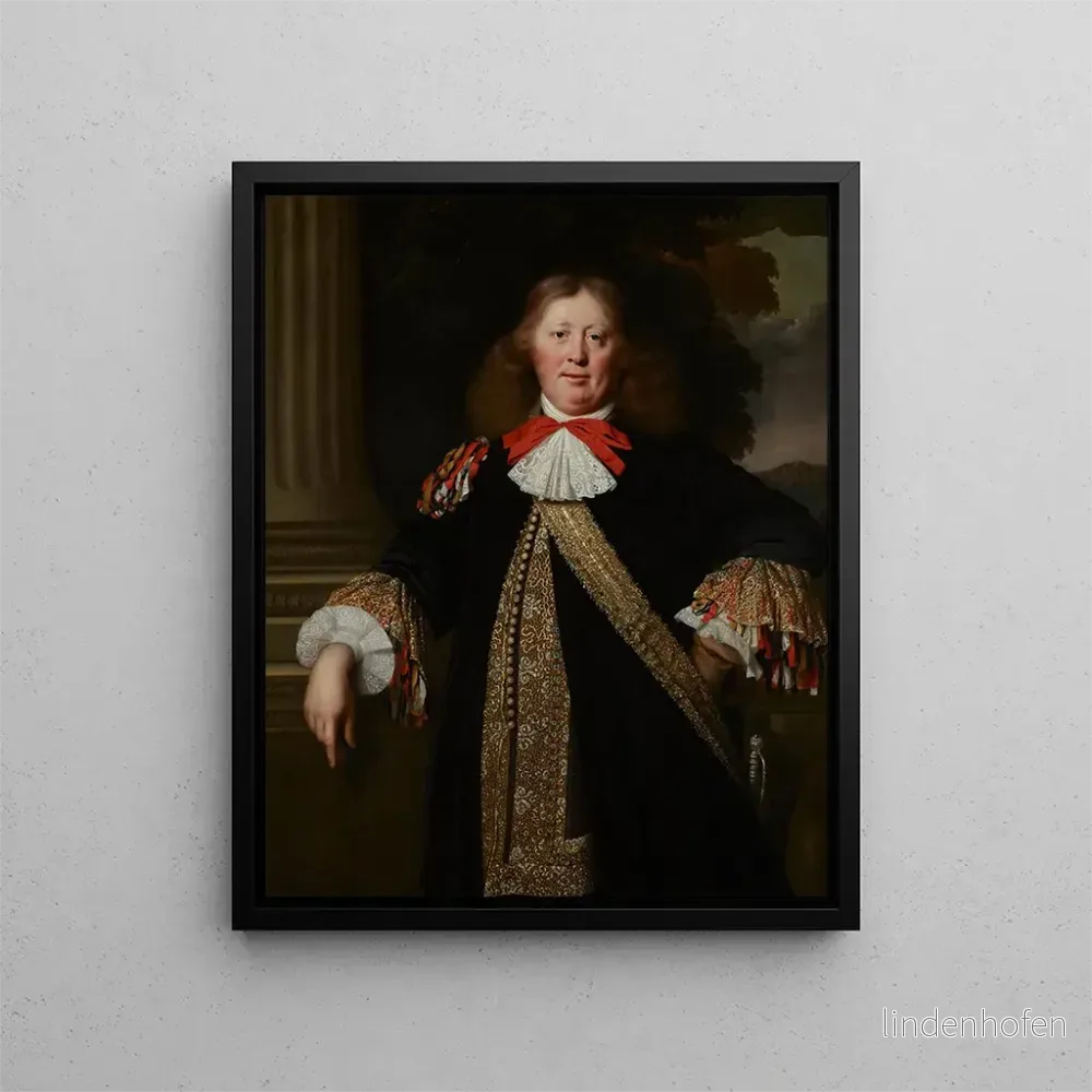 Målning Porträtt av en borgmästare - Bartholomeus van der Helst | Konsttryck