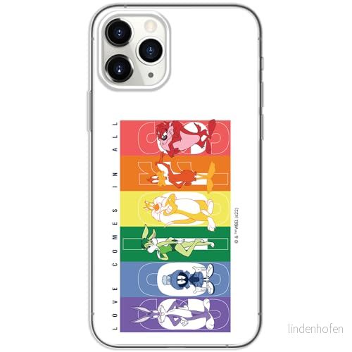 ERT GROUP mobiltelefonfodral för Iphone 11 PRO originalt och officiellt licensierat Looney Tunes mönster 014 optimalt anpassad till formen på mobiltelefonen, fodral tillverkad av TPU plast 5905511997847