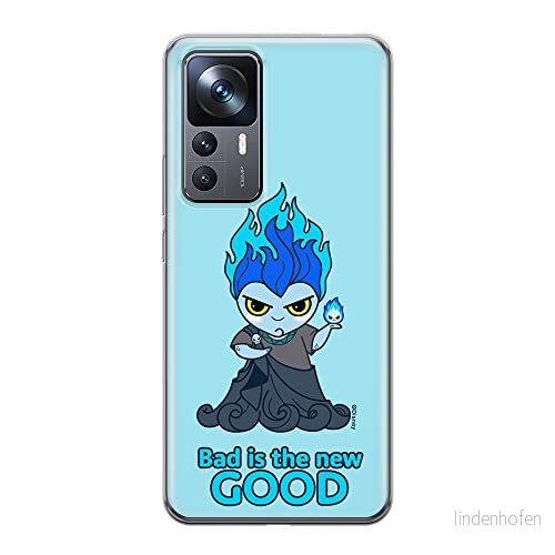 ERT GROUP mobiltelefonfodral för Xiaomi 12T/12T pro/K50 Ultra originalt och officiellt licensierat Disney mönster Hades 001 anpassad till formen på mobiltelefonen, fodral tillverkad av TPU plast 5905511588267