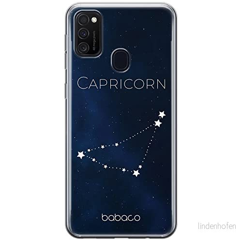 ERT GROUP mobiltelefonfodral för Samsung M21 originalt och officiellt licensierat Babaco mönster Zodiac Constellation 010 anpassad till formen på mobiltelefonen, fodral tillverkad av TPU plast 5903932199192