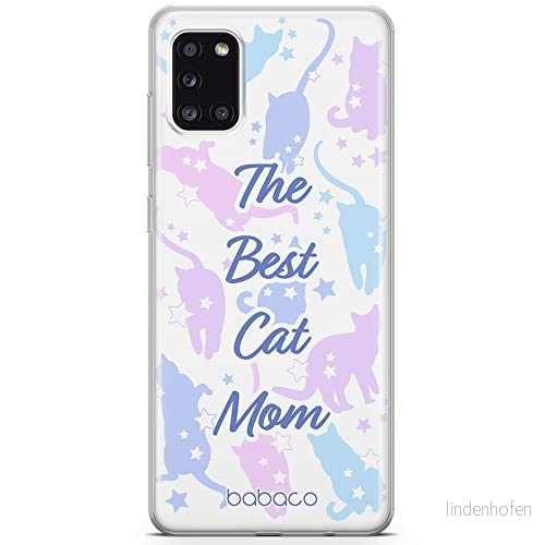 ERT GROUP mobiltelefonfodral för Samsung A31 originalt och officiellt licensierat Babaco mönster Cats 017 optimalt anpassad till formen på mobiltelefonen, fodral tillverkad av TPU plast 5905131083012