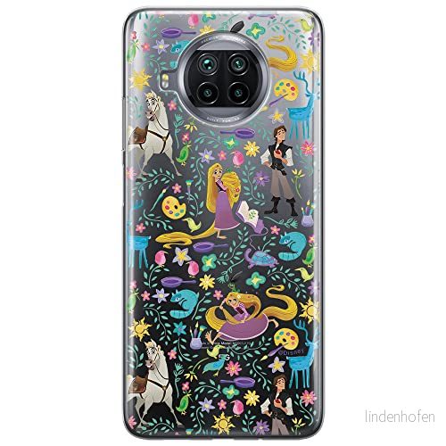 ERT GROUP mobiltelefonfodral för Xiaomi REDMI NOTE 9T originalt och officiellt licensierat Disney mönster Tangled 001 optimalt anpassad till formen på mobiltelefonen, gedeeltelijk transparant 5904805647987