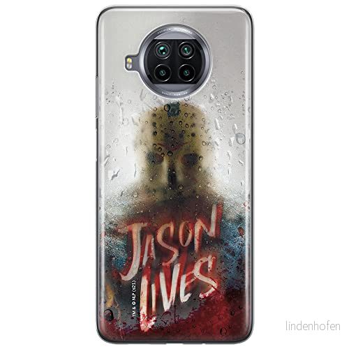 ERT GROUP mobiltelefonfodral för Xiaomi MI 10T LITE/REDMI NOTE 9 PRO 5G originalt och officiellt licensierat Horror mönster Friday the 13th 004, fodral tillverkad av TPU plast 5905511100780