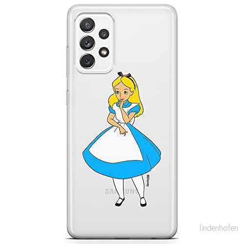 ERT GROUP mobiltelefonfodral för Samsung A72 5G originalt och officiellt licensierat Disney mönster Alice 010 optimalt anpassad till formen på mobiltelefonen, gedeeltelijk transparant 5905131194817