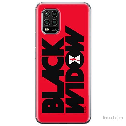 ERT GROUP mobiltelefonfodral för Xiaomi MI 10 LITE originalt och officiellt licensierat Marvel mönster Black Widow 011 optimalt anpassad till formen på mobiltelefonen, fodral tillverkad av TPU plast 5903537145273