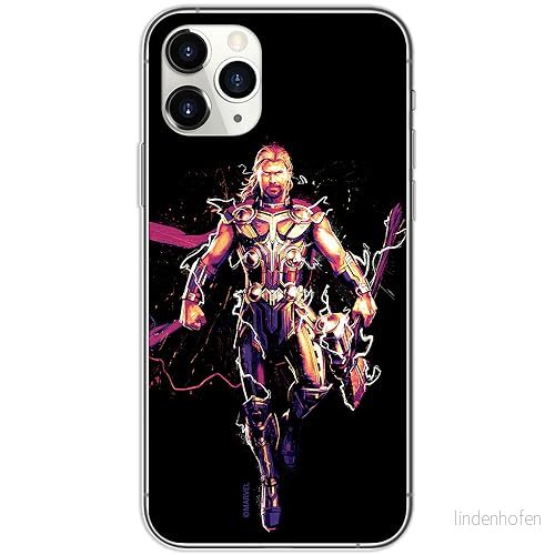 ERT GROUP mobiltelefonfodral för Iphone 11 PRO originalt och officiellt licensierat Marvel mönster Thor 005 optimalt anpassad till formen på mobiltelefonen, fodral tillverkad av TPU plast 5904805163210