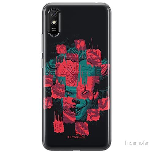 ERT GROUP mobiltelefonfodral för Xiaomi REDMI 9A originalt och officiellt licensierat Horror mönster It 013 optimalt anpassad till formen på mobiltelefonen, fodral tillverkad av TPU plast 5905131982025