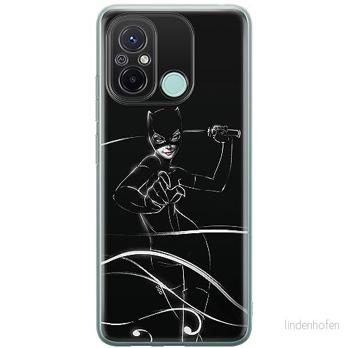 ERT GROUP mobiltelefonfodral för Xiaomi REDMI 12C/ 11A originalt och officiellt licensierat DC mönster Catwoman 003 anpassad till formen på mobiltelefonen, fodral tillverkad av TPU plast 5905511856052