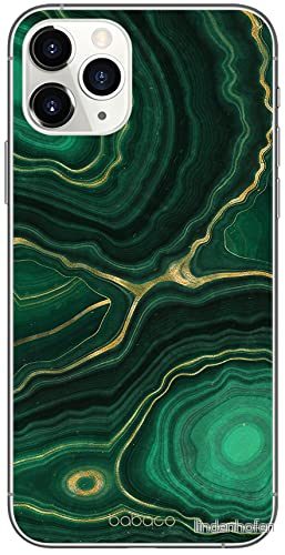 ERT GROUP mobiltelefonfodral för Apple Iphone 11 PRO originalt och officiellt licensierat Babaco mönster Marble 015 Vit optimalt anpassad till formen på mobiltelefonen, fodral tillverkad av TPU plast 5903932036114