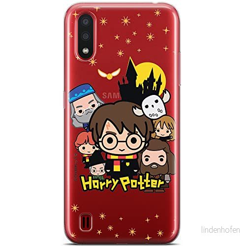 ERT GROUP mobiltelefonfodral för Samsung A01 originalt och officiellt licensierat Harry Potter mönster 100 optimalt anpassad till formen på mobiltelefonen, gedeeltelijk transparant 5905131727626