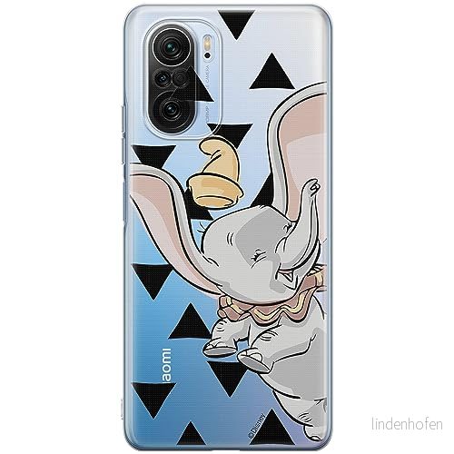 ERT GROUP mobiltelefonfodral för Xiaomi MI 11i/ REDMI K40/K40 PRO/POCO F3/ F3 PRO originalt och officiellt licensierat Disney mönster Dumbo 001, gedeeltelijk transparant 5905511892807