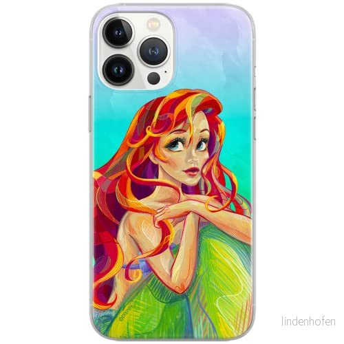 ERT GROUP mobiltelefonfodral för Apple Iphone 6/6S originalt och officiellt licensierat Disney mönster Ariel 004 Vit optimalt anpassad till formen på mobiltelefonen, fodral tillverkad av TPU plast 5902980563276