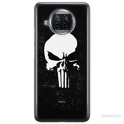 ERT GROUP mobiltelefonfodral för Xiaomi REDMI NOTE 9T originalt och officiellt licensierat Marvel mönster Punisher 002 optimalt anpassad till formen på mobiltelefonen, fodral tillverkad av TPU plast 5904805648465