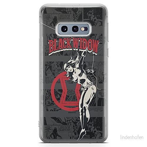 ERT GROUP mobiltelefonfodral för Samsung S10e originalt och officiellt licensierat Marvel mönster Black Widow 006 optimalt anpassad till formen på mobiltelefonen, fodral tillverkad av TPU plast 5903537660387