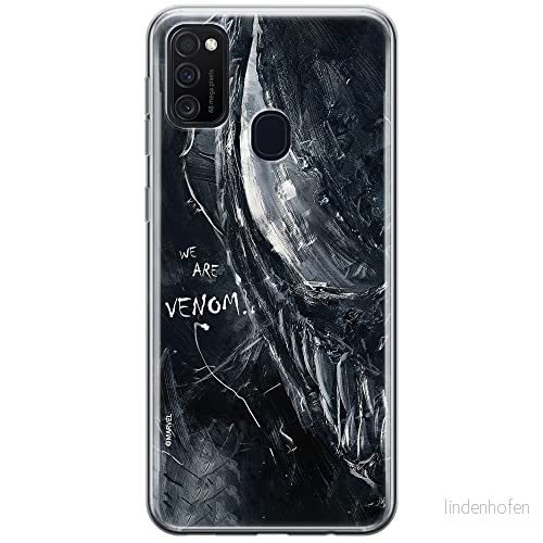 ERT GROUP mobiltelefonfodral för Samsung M21 originalt och officiellt licensierat Marvel mönster Venom 006 optimalt anpassad till formen på mobiltelefonen, fodral tillverkad av TPU plast 5904805212420