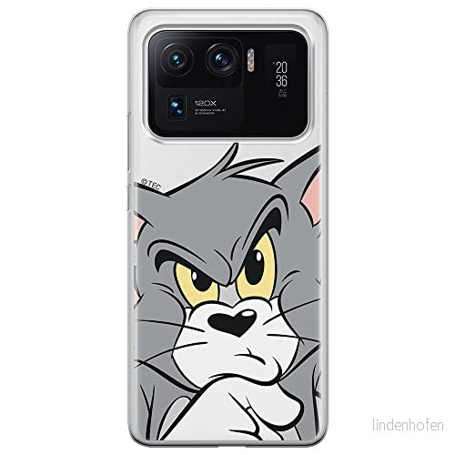 ERT GROUP mobiltelefonfodral för Xiaomi MI 11 ULTRA originalt och officiellt licensierat Tom and Jerry mönster 001 optimalt anpassad till formen på mobiltelefonen, gedeeltelijk transparant 5903932713091