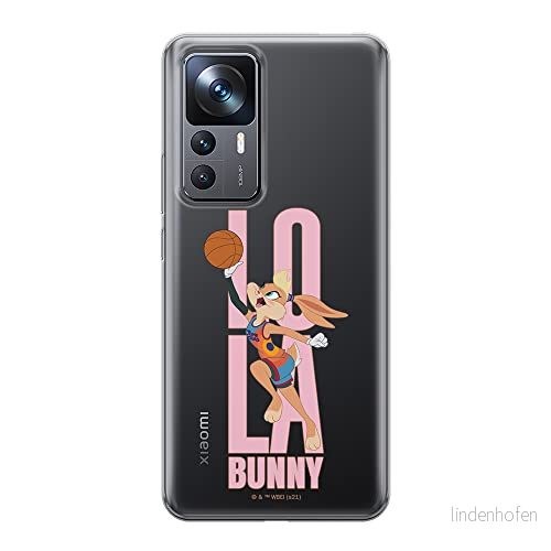 ERT GROUP mobiltelefonfodral för Xiaomi 12T/12T pro/K50 Ultra originalt och officiellt licensierat Looney Tunes mönster Space Jam 028 anpassad till formen på mobiltelefonen, gedeeltelijk transparant 5905511587987