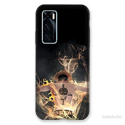 Fodral för Vivo Y70 Manga One Piece Ace svart 3614849999462