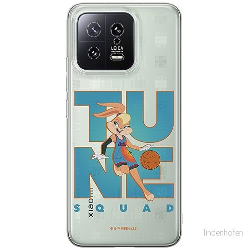ERT GROUP mobiltelefonfodral för Xiaomi 13 originalt och officiellt licensierat Looney Tunes mönster Space Jam 007 optimalt anpassad till formen på mobiltelefonen, gedeeltelijk transparant 5905511910259