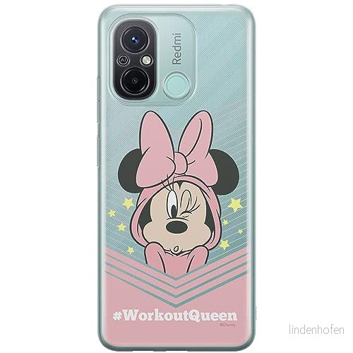 ERT GROUP mobiltelefonfodral för Xiaomi REDMI 12C/ 11A originalt och officiellt licensierat Disney mönster Minnie 053 optimalt anpassad till formen på mobiltelefonen, gedeeltelijk transparant 5905511838980