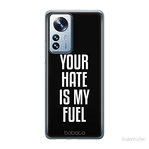 ERT GROUP mobiltelefonfodral för Xiaomi 12 PRO originalt och officiellt licensierat Babaco mönster My fuel 002 optimalt anpassad till formen på mobiltelefonen, fodral tillverkad av TPU plast 5905511529741