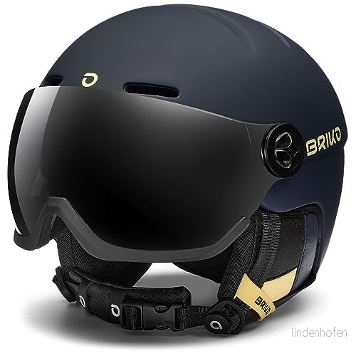 Briko TEIDE Visor, Helmet Unisex Vuxen, Blue Cloud Burst Y, L 8052649473402