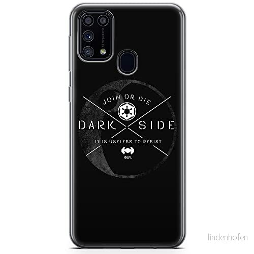 ERT GROUP mobiltelefonfodral för Samsung M31 originalt och officiellt licensierat Star Wars mönster 011 optimalt anpassad till formen på mobiltelefonen, fodral tillverkad av TPU plast 5904805479441