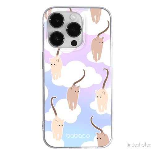 ERT GROUP mobiltelefonfodral för Apple Iphone 14 PRO originalt och officiellt licensierat Babaco mönster Cats 015 optimalt anpassad till formen på mobiltelefonen, fodral tillverkad av TPU plast 5905131919694
