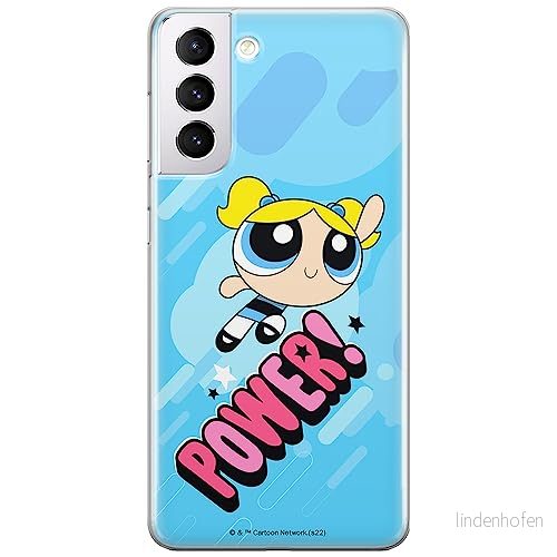 ERT GROUP mobiltelefonfodral för Samsung S21 originalt och officiellt licensierat The Powerpuff Girls mönster 034, fodral tillverkad av TPU plast 5905511979706
