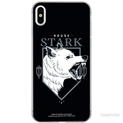 ERT GROUP mobiltelefonfodral för Apple Iphone XS Max originalt och officiellt licensierat Game od Thrones mönster of 007, fodral tillverkad av TPU plast 5903932670950