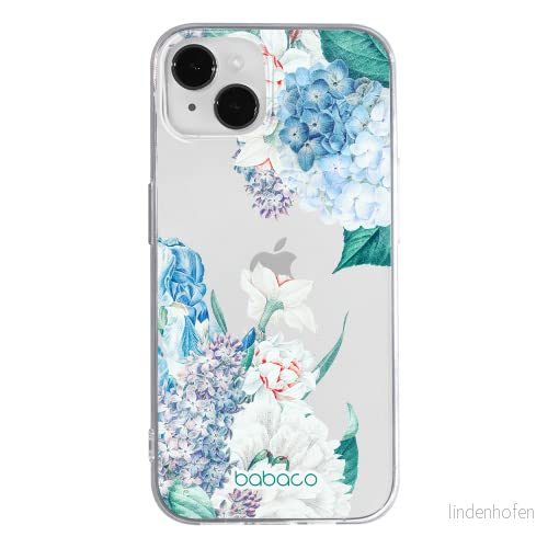 ERT GROUP mobiltelefonfodral för Iphone 13 MINI originalt och officiellt licensierat Babaco mönster Flowers 027 optimalt anpassad till formen på mobiltelefonen, gedeeltelijk transparant 5905131265111