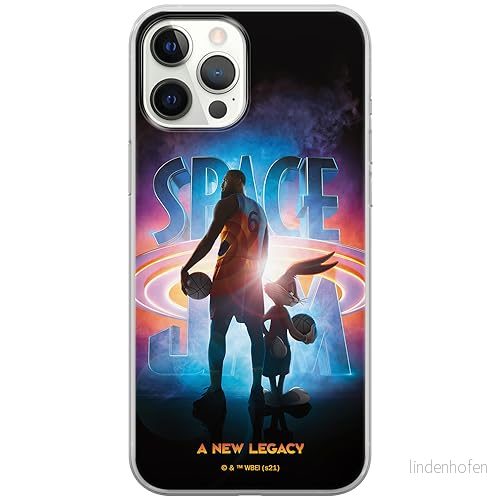 ERT GROUP mobiltelefonfodral för Iphone 12 PRO MAX originalt och officiellt licensierat Looney Tunes mönster Space Jam 009 anpassad till formen på mobiltelefonen, fodral tillverkad av TPU plast 5905511033903